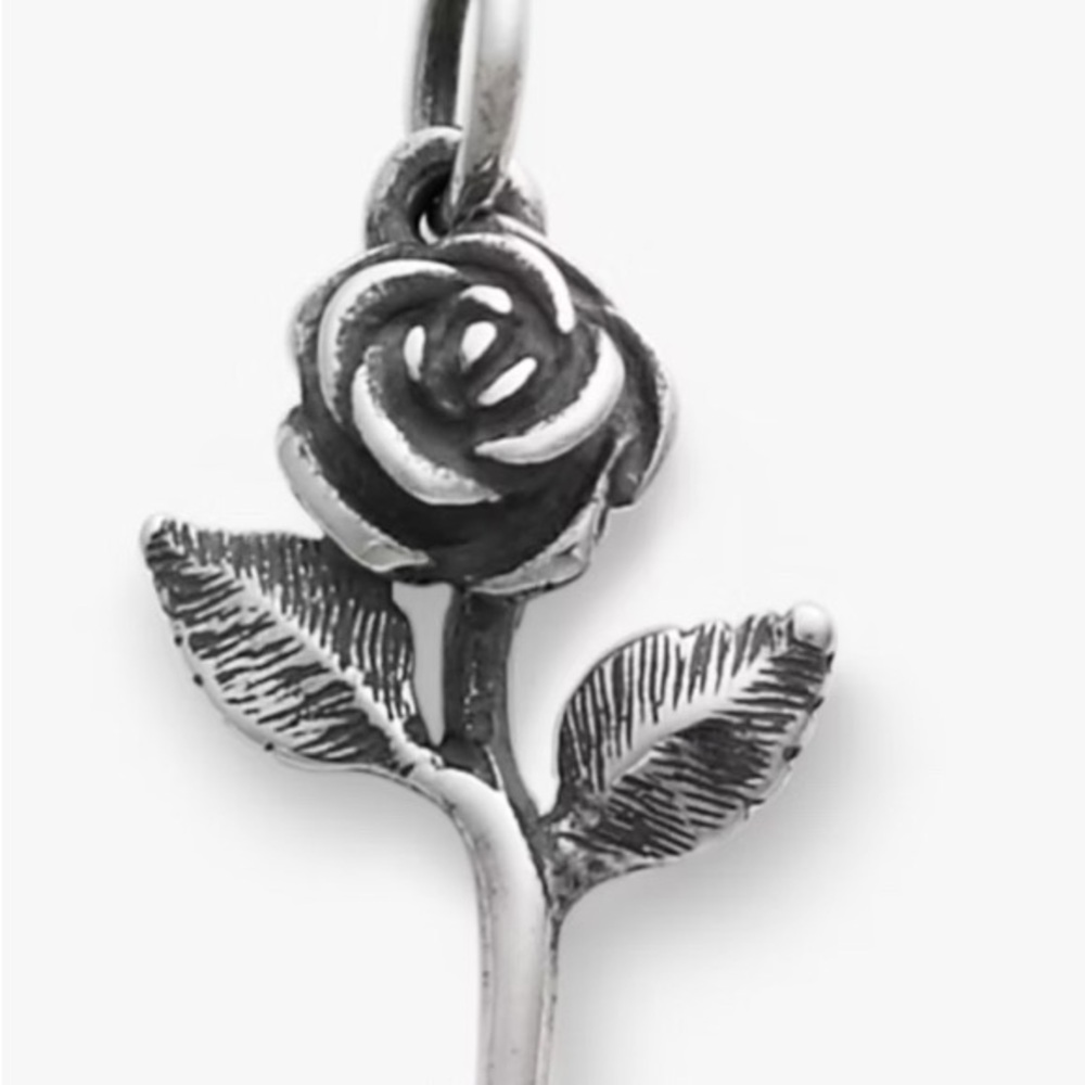 James Avery Silver Rose